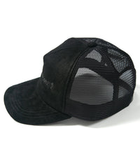 Strummer Leather Cap / BLACK