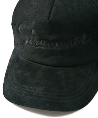 Strummer Leather Cap / BLACK