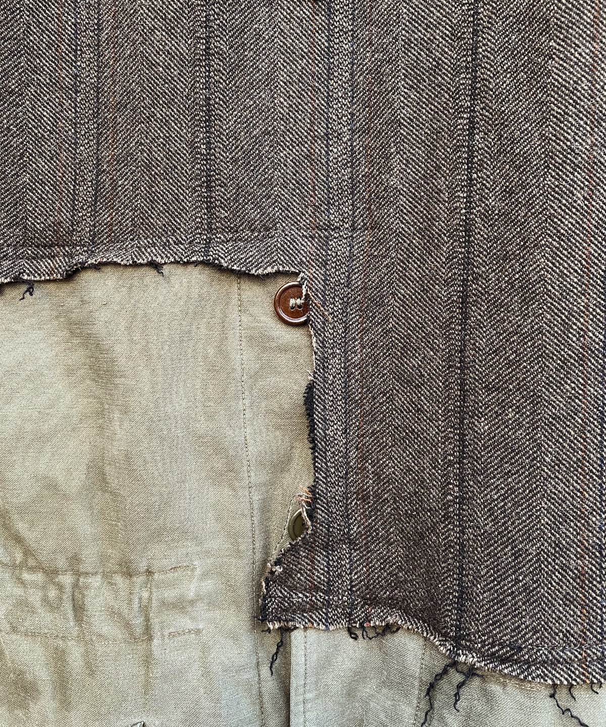 [One-of-a-kind item] Remake Chester coat / KHAKI / L size