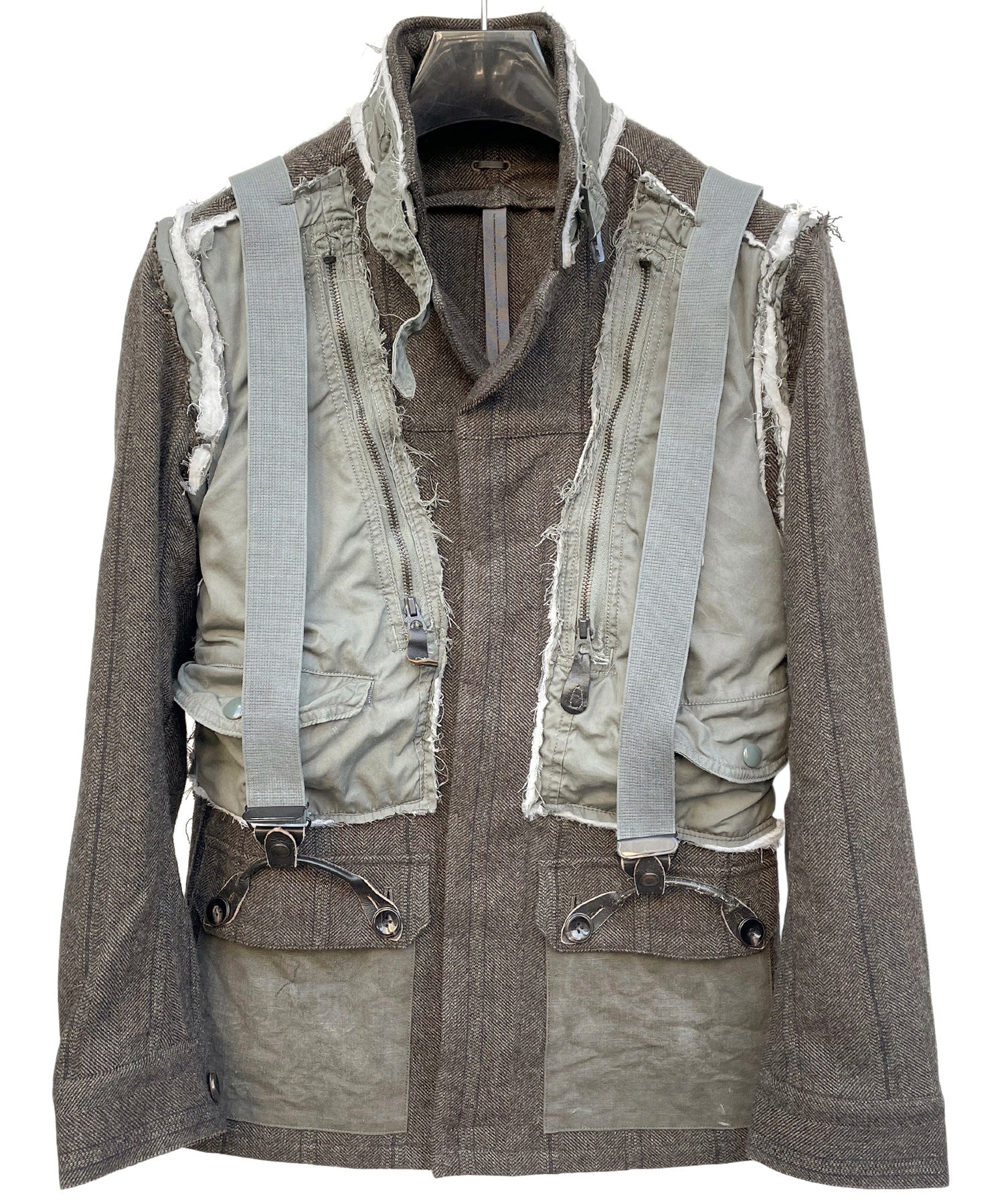 Load image into Gallery viewer, [One-of-a-kind item] Remake parachute jacket / KHAKI / M size