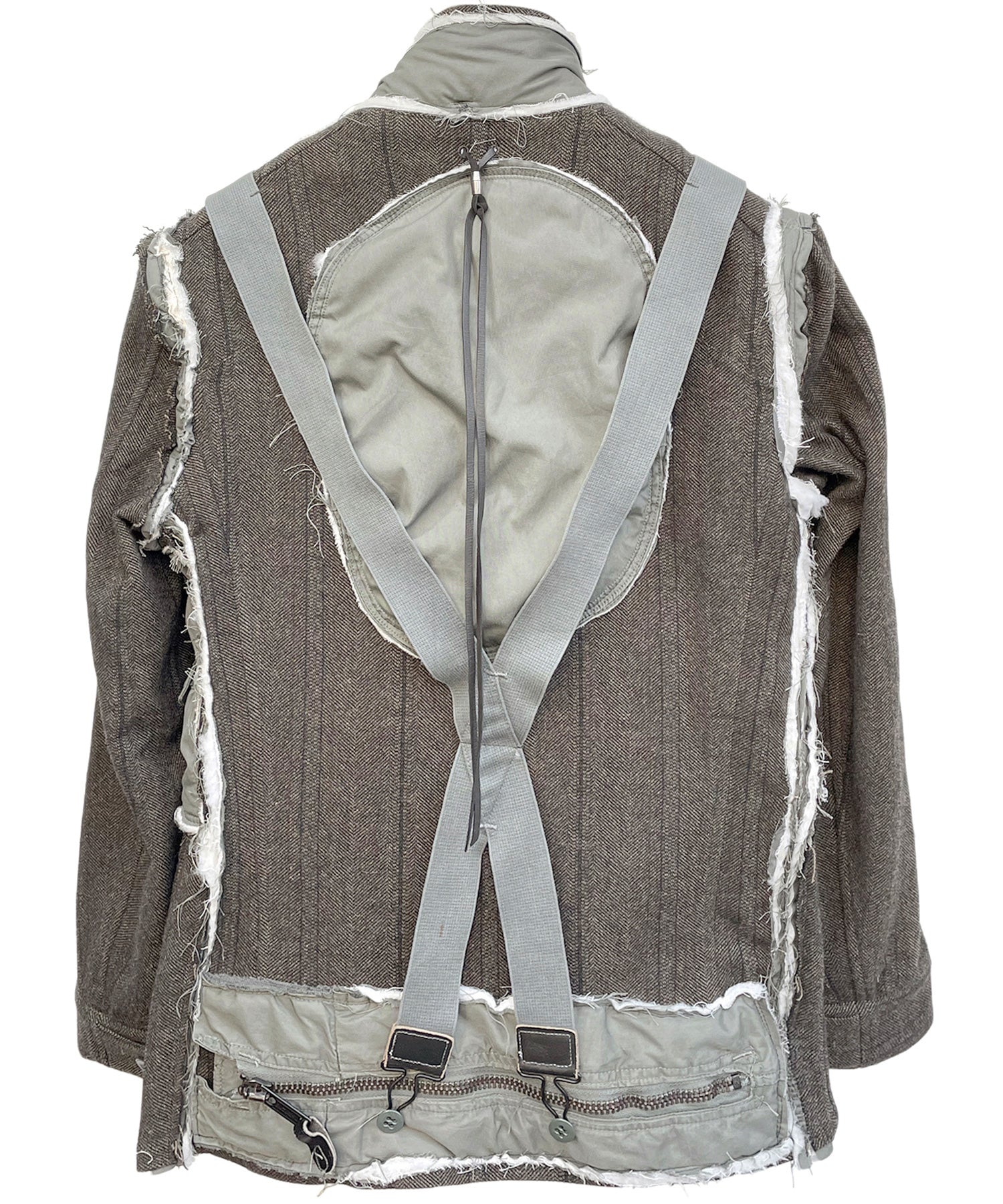 Load image into Gallery viewer, [One-of-a-kind item] Remake parachute jacket / KHAKI / M size