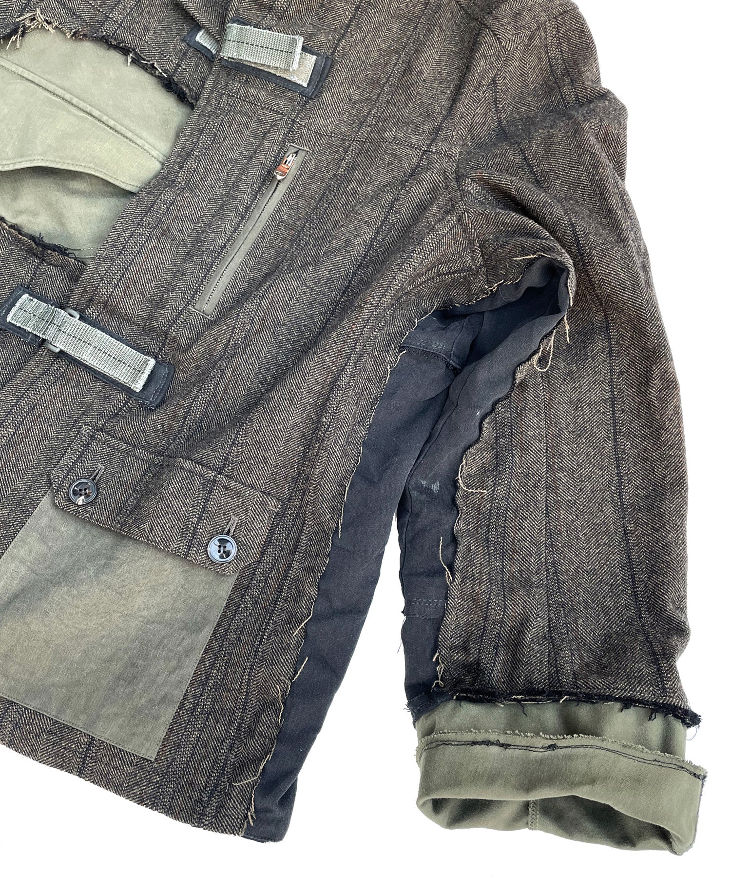 Load image into Gallery viewer, [One-of-a-kind item] Remake oversized jacket / KHAKI / L size equivalent
