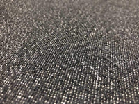 ウールコットン ネップ起毛ストレッチツイード 墨染め ダブルライダースジャケット