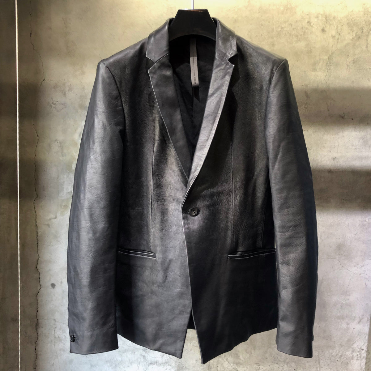 Domestic Calf Skin Tailored Jacket