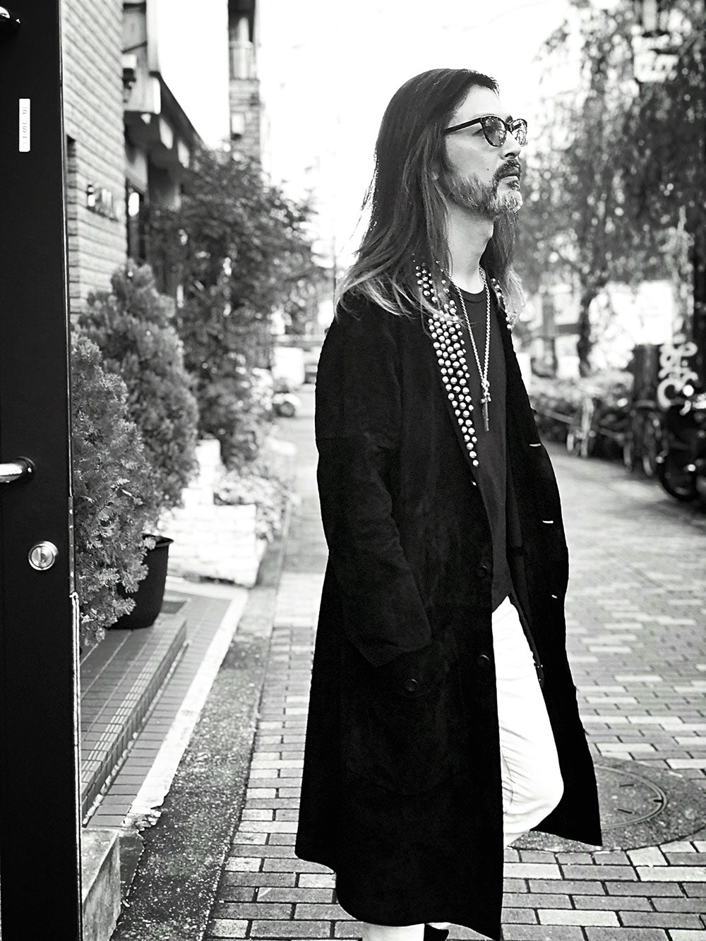 STRUM x JOHNNY BUSINESS Domestic Calf Suede Overcoat Type.JB