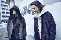 Italian Oil Lambskin Coach Jacket / BLACK