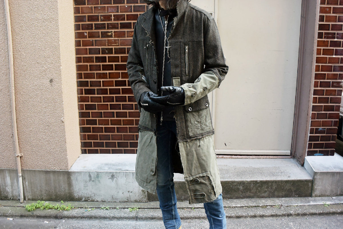 [One-of-a-kind item] Remake Chester coat / KHAKI / L size