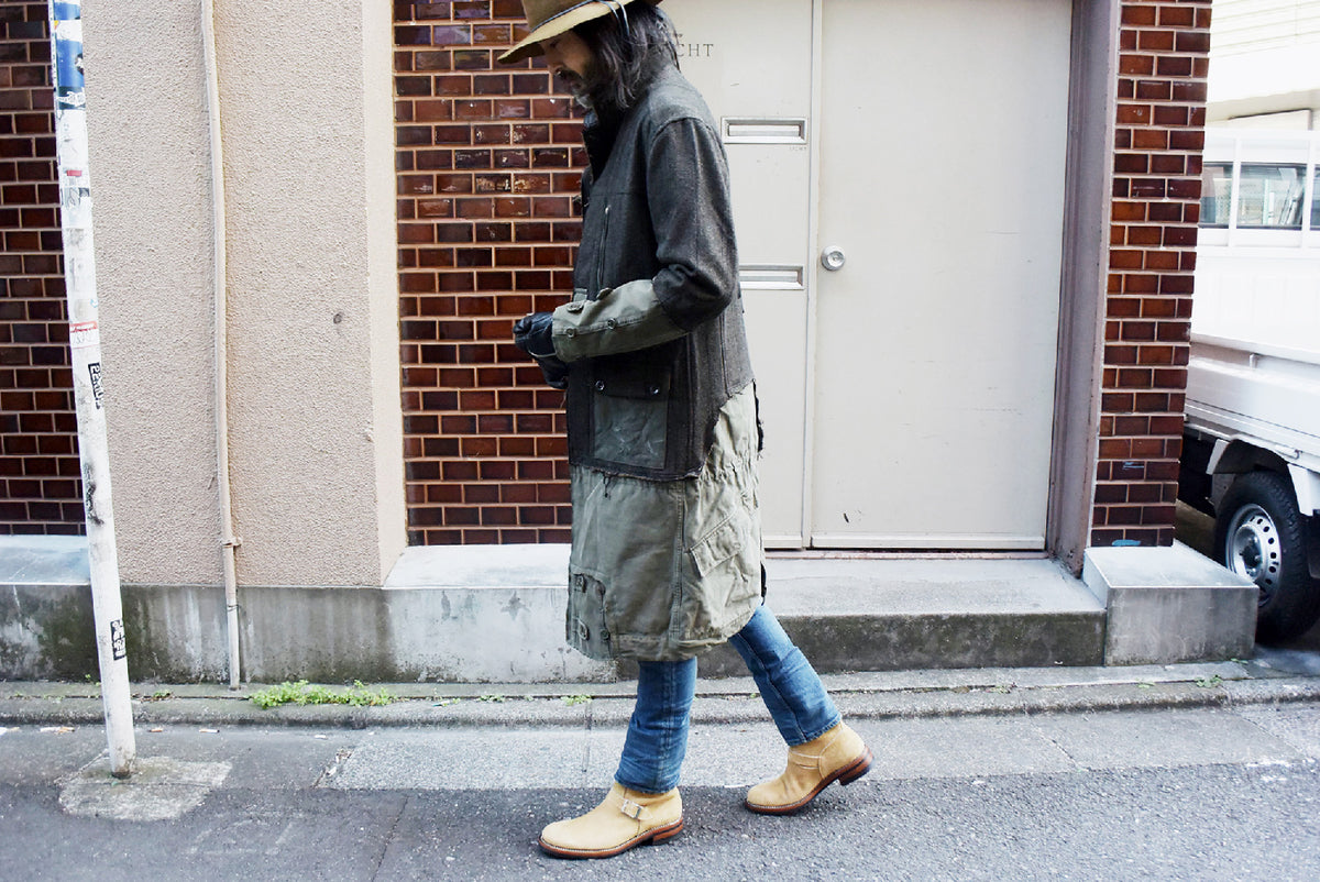 [One-of-a-kind item] Remake Chester coat / KHAKI / L size