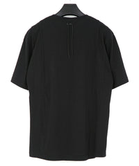 Natural Soft Cotton Oversize BLACK STRUM Crew Neck T-shirt - BLACK