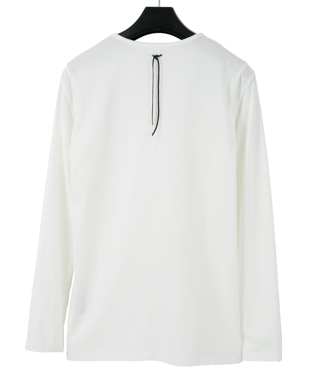 Natural Soft Cotton Plain Stitches Crew Neck T-shirt - WHITE