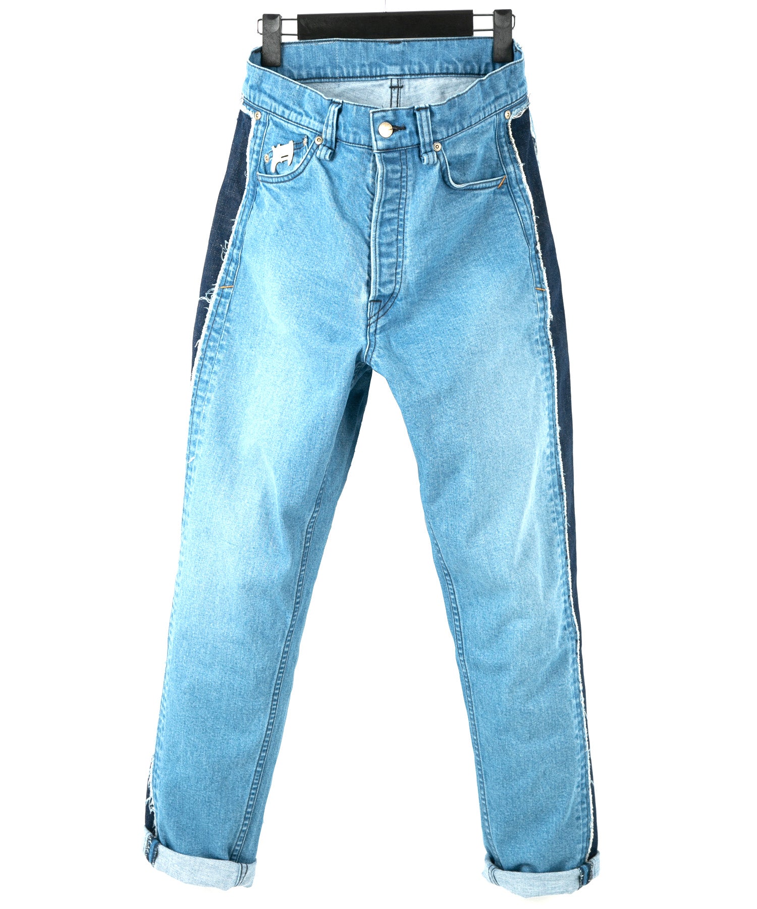 Load image into Gallery viewer, 12.5oz Organic Cotton Stretch Denim &quot;GRAND BUGGY&quot; Buggy Jeans / INDIGO