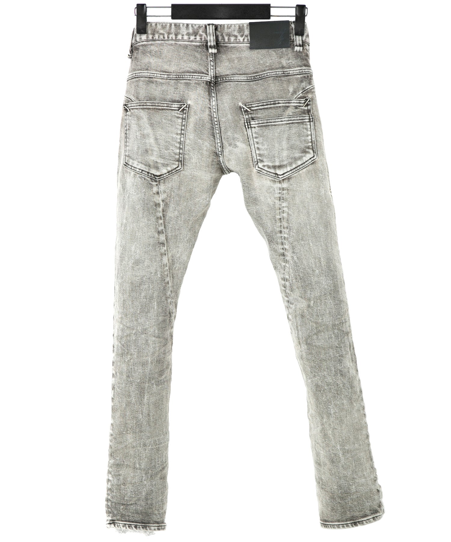 Load image into Gallery viewer, 11oz Organic Cotton Stretch Denim Tight Straight Jeans / WHITE