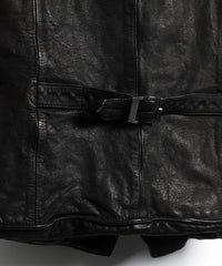 Load image into Gallery viewer, Domestic Vegetable Full Tanned Steer hide Garment Dyed Leather Vest
