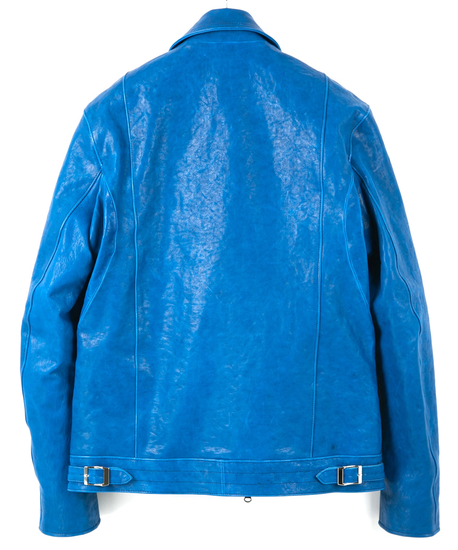 BELVET　レザージャケット　ブルー Vintage Belstaff Monza type Blue Leather Jacket (40) VJK-98 - BARKBOX