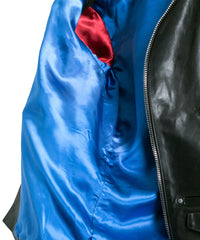 STRUM x DeeTA Vegetable Full Tanned Horsehide Wax Vintage Double Riders Jacket