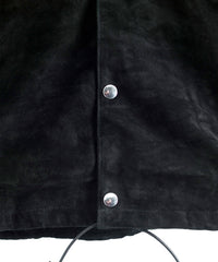 地生カーフスエード B・STAR コーチジャケット