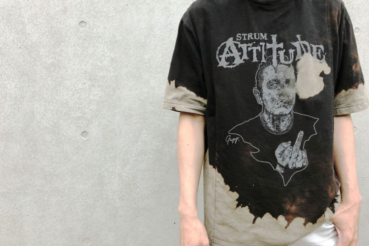 画像をギャラリービューアに読み込む, 【STRUM ATTITUDE】『You Fuck’in rock 』Zombie T Shirts - Black