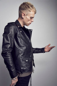 STRUM x DeeTA Vegetable Full Tanned Horsehide Wax Vintage Double Riders Jacket