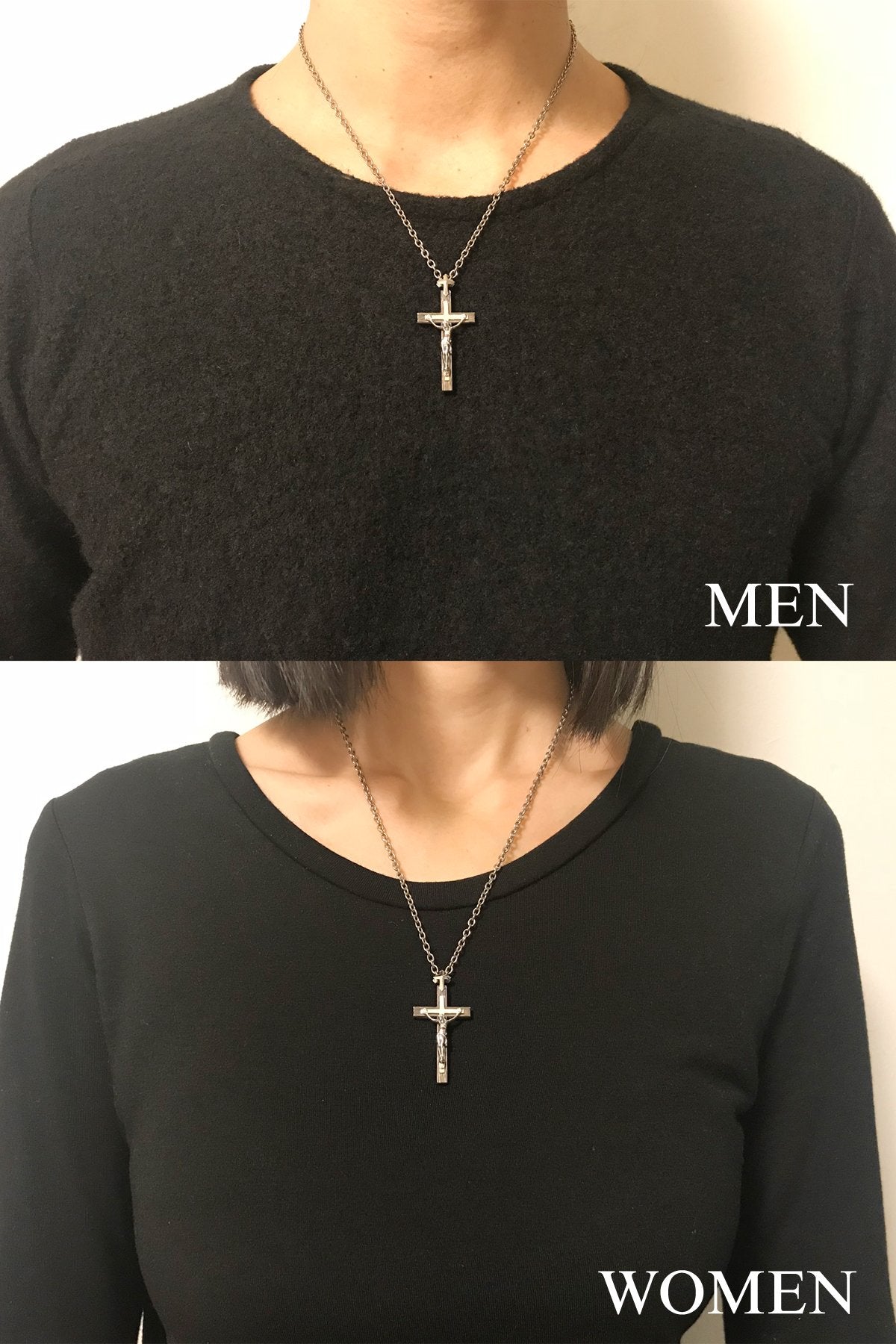 Load image into Gallery viewer, Tiny Cross Necklace